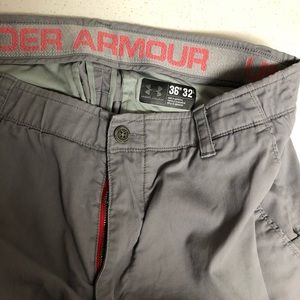Under Armor Grey Mens Stretch Pants